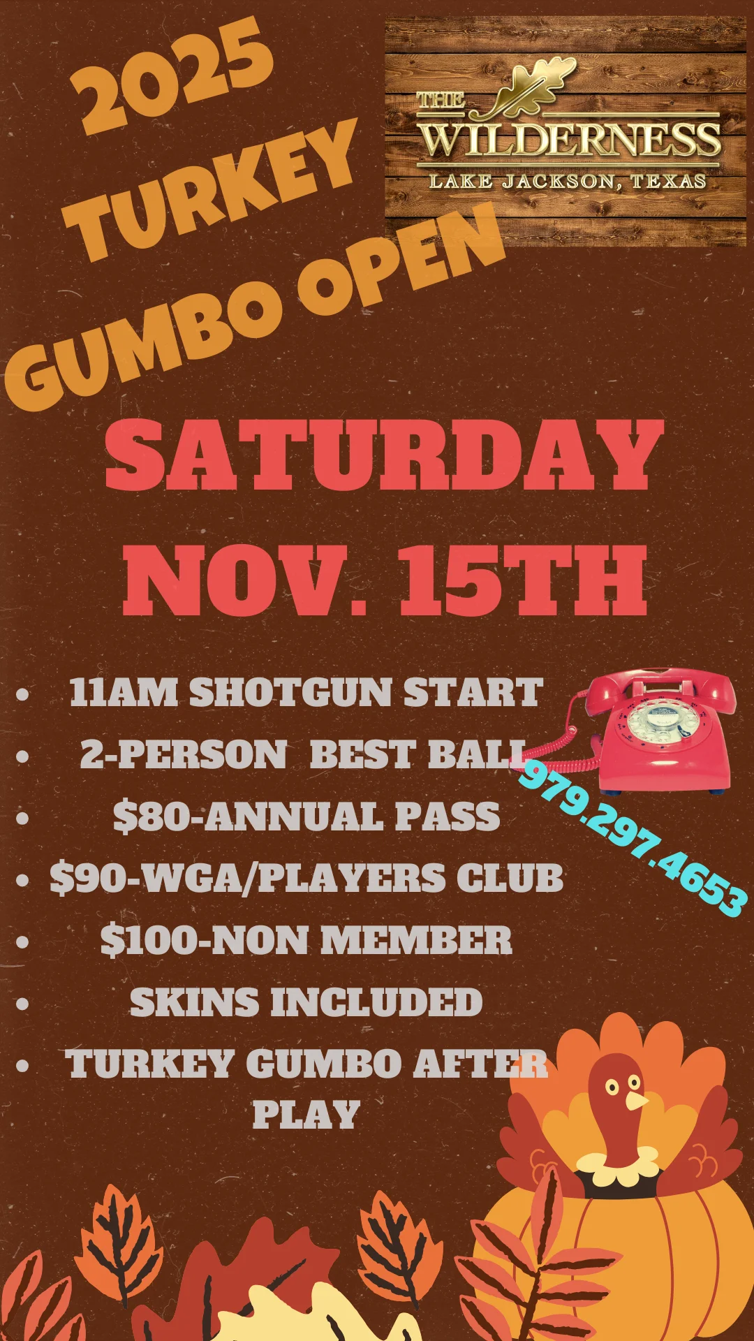 Turkey Gumbo Open 2025